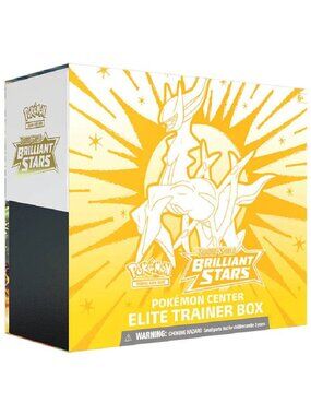 Pokemon Brilliant Stars Pokemon Center Exclusive Elite Trainer Box